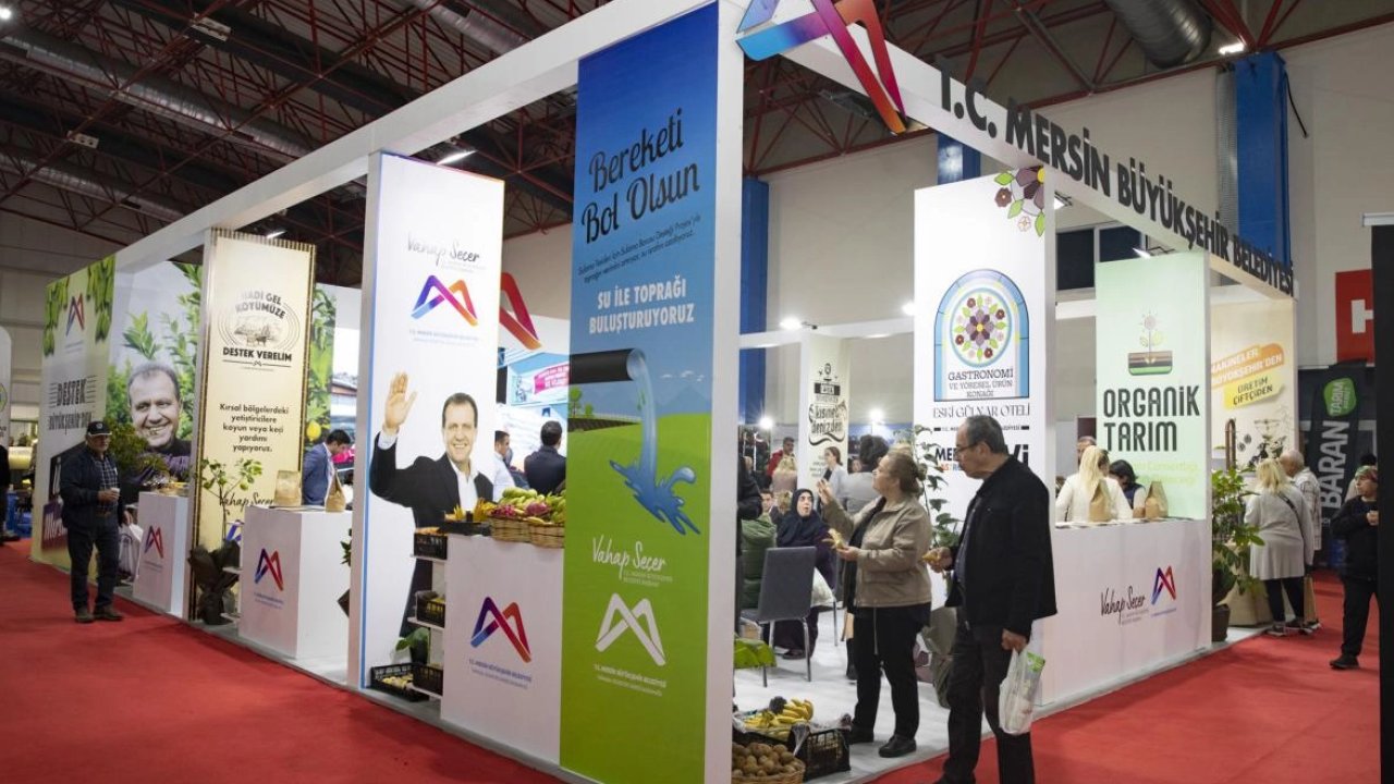 Mersin Büyükşehir Belediyesi ‘Mersin Tarım Fuarı’nda yerini alacak