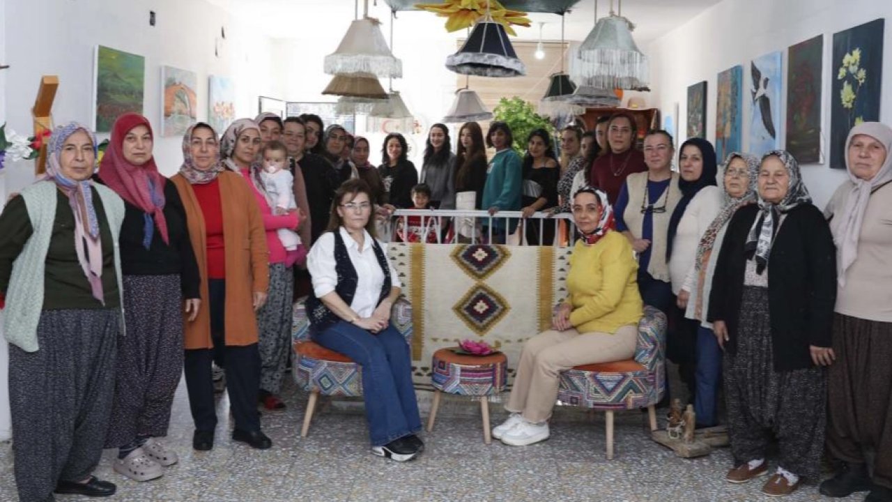 Mersin'de Kadın ve Çocuk Atölyesi çalışmalarını sürdürüyor