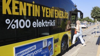 Mersin’de toplu taşımaya elektrikli dokunuş