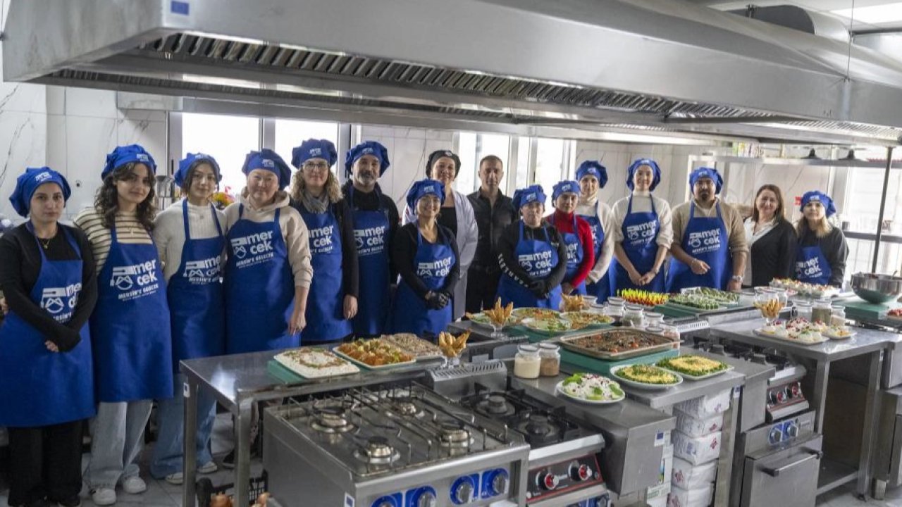 Mersin'de yeni yıla lezzetli ve ışıltılı dokunuşlar