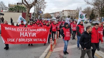 Metal işçisi Mudanya’da alanlara çıktı