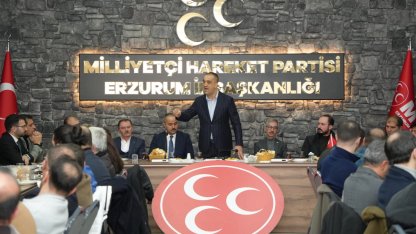 MHP Erzurum'dan sendikalara güçlü mesaj