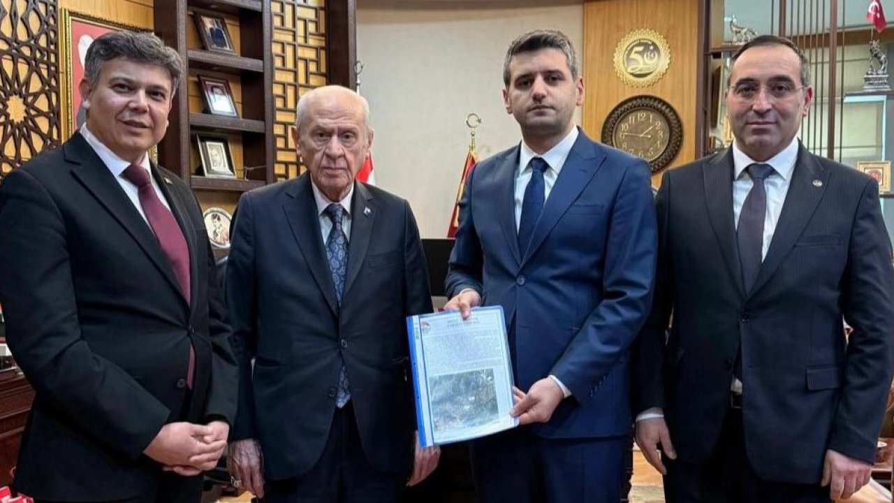 MHP'den Bozüyük–Söğüt karayolu için Ankara teması... Bahçeli'den yakın takip sözü