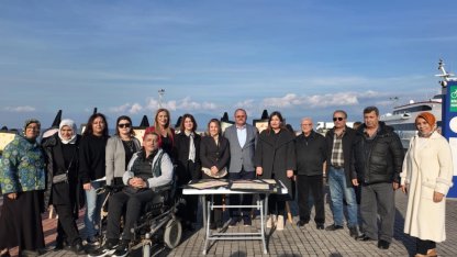 Mudanya’da 'Sanata Engel Yoktur' sergisine yoğun ilgi