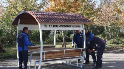 Muğla Köyceğiz'de ortak alanlar Büyükşehir güzelliği