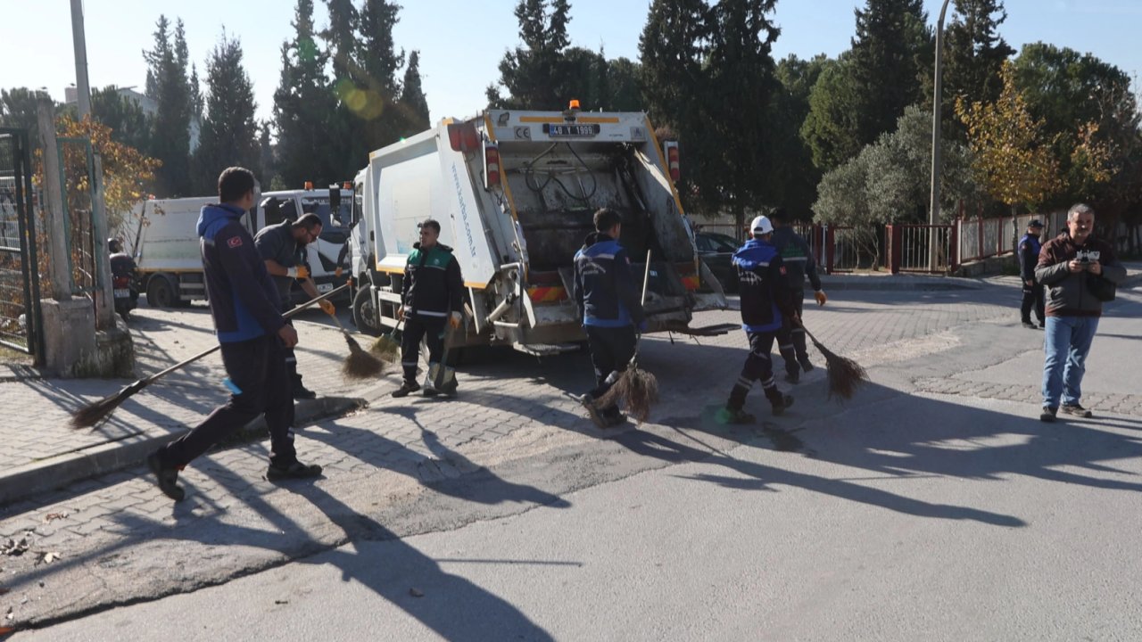 Muğla Yatağan'da çevre temizliği seferberliği