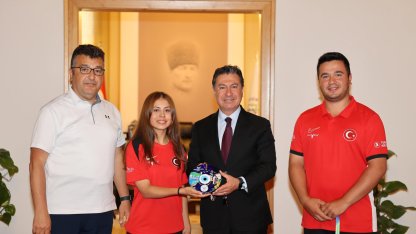 Muğla’da Fair Play Şeref Diploması Ejder Sözen’e verildi