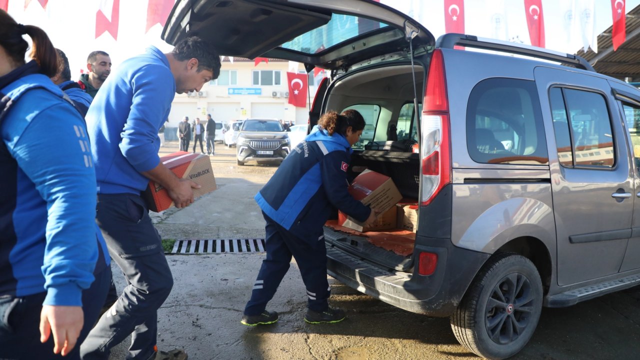 Muğla'da üreticiye ücretsiz tuz taşı desteği
