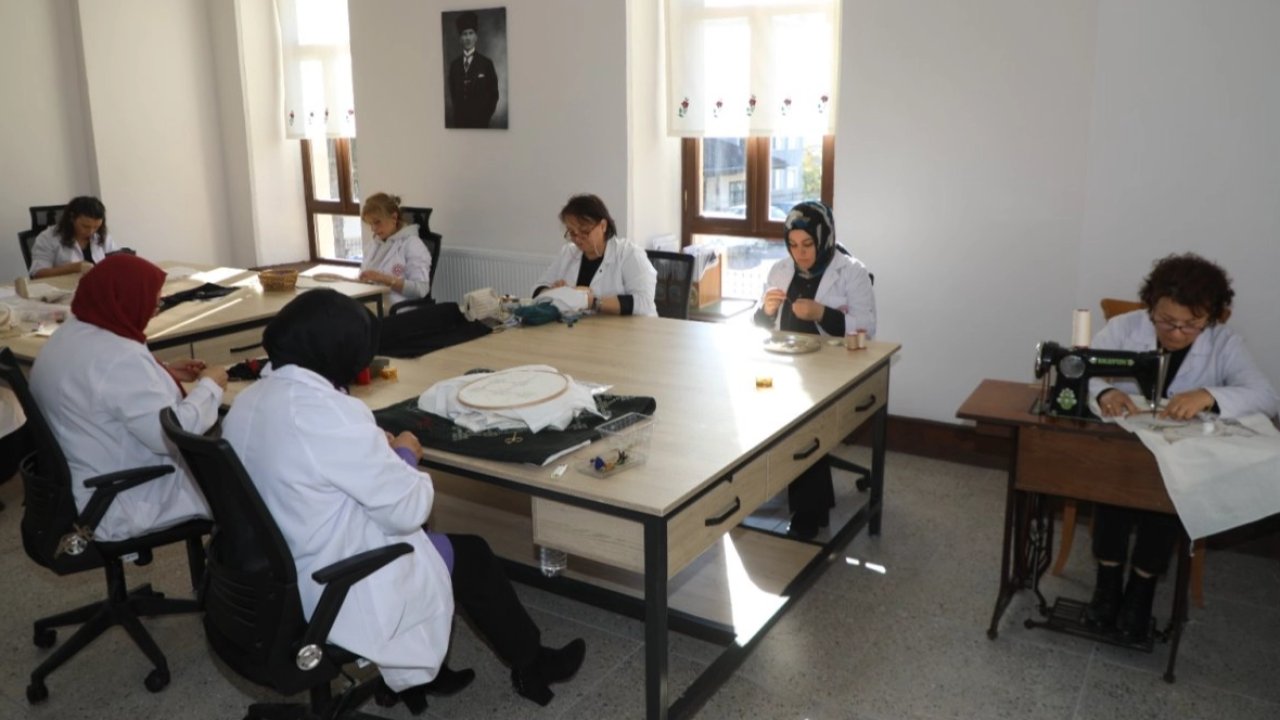 Ordu’da meslek ve sanat kurslarıyla yeni iş kapıları açılıyor