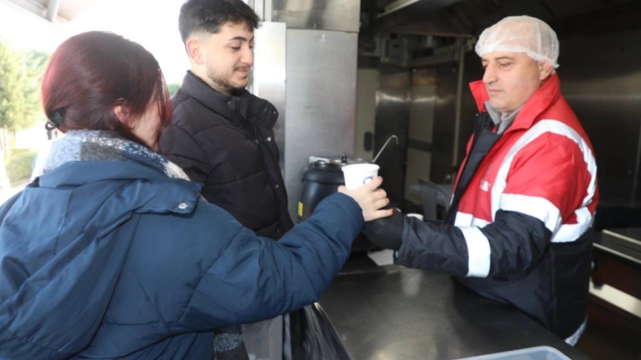 Ordu'da soğuk havada iç ısıtan hizmet