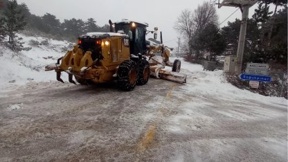 Osmangazi’de karla mücadele seferberliği