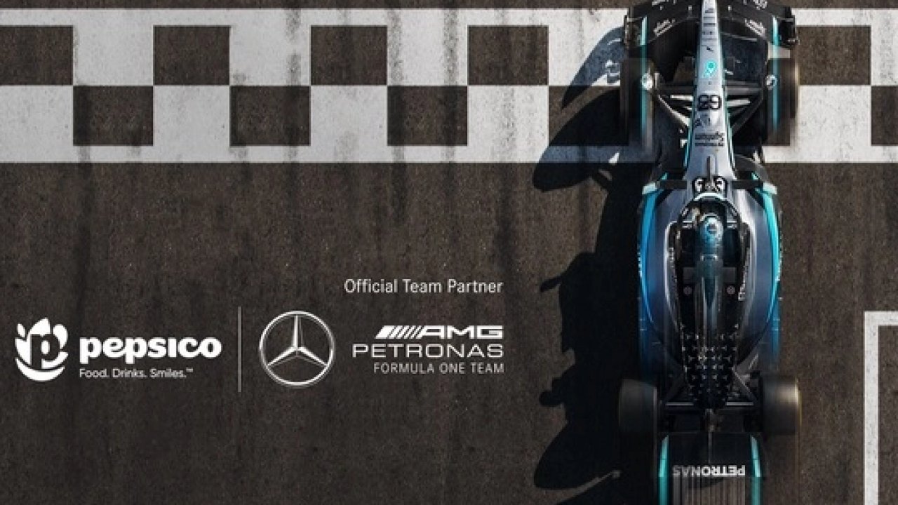 PEPSICO® 2026 yılı için Mercedes-AMG Petronas F1 takımı ile önemli bir küresel ortaklığını duyurdu