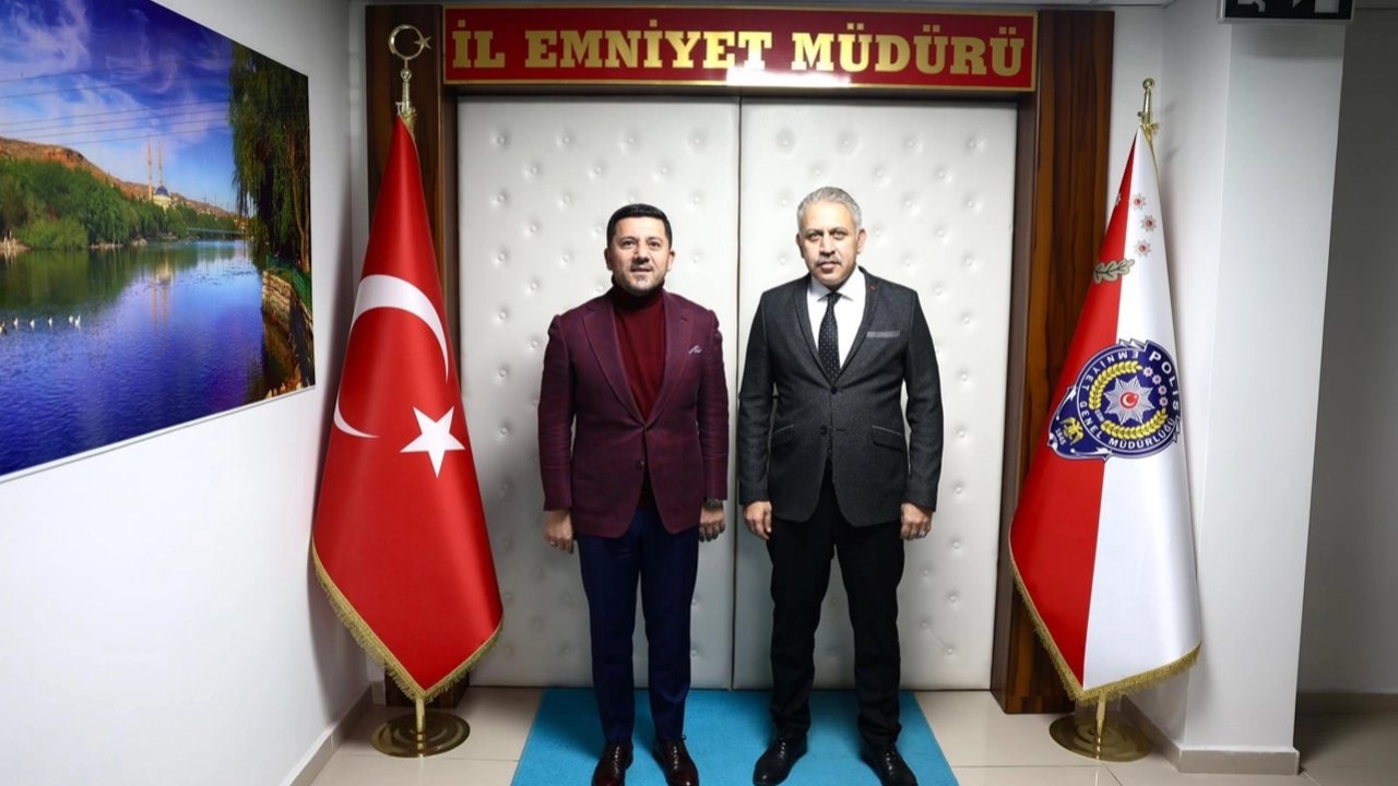 Rasim Arı'dan Nevşehir Emniyet Müdürü Karaman'a ziyaret