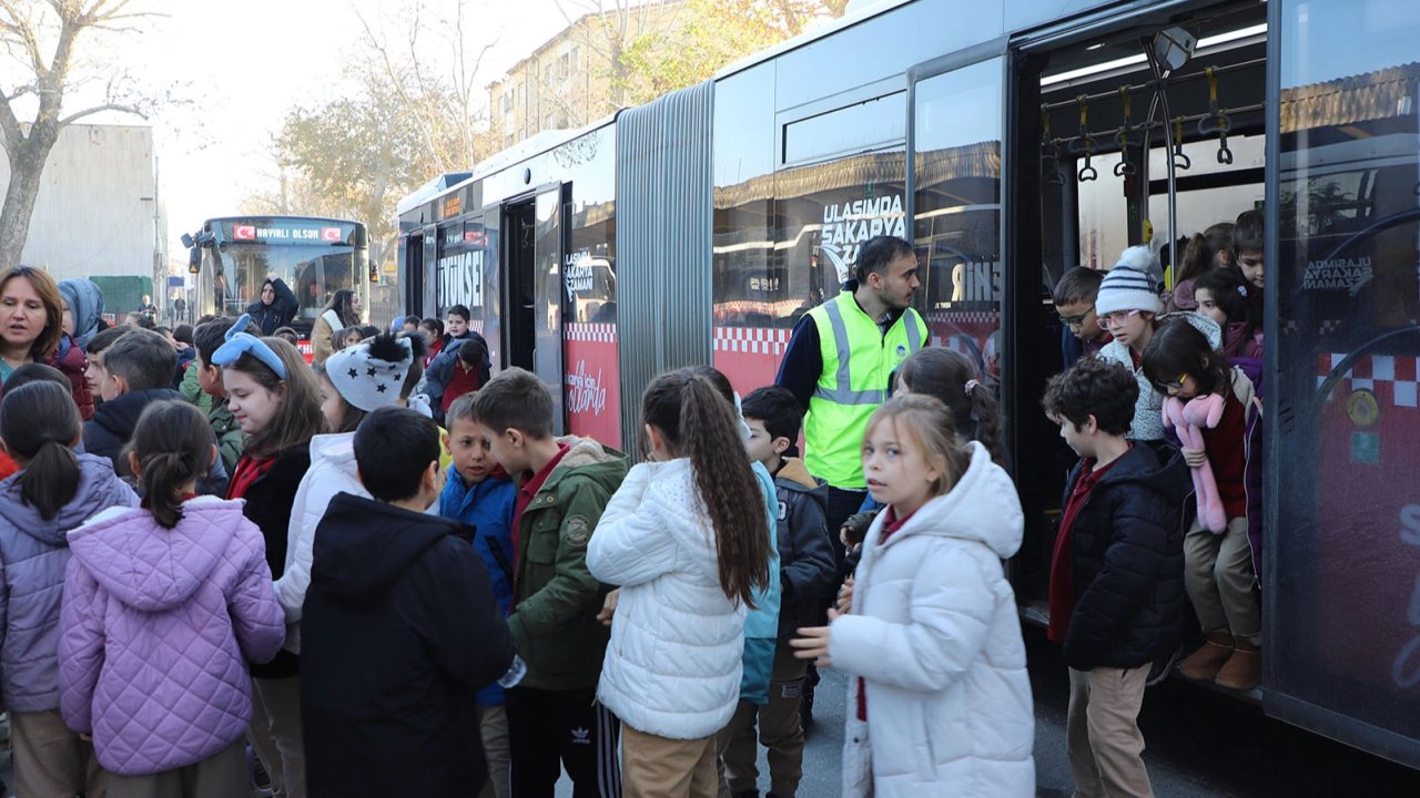 Sakaryalı çocuklardan yerinde inceleme