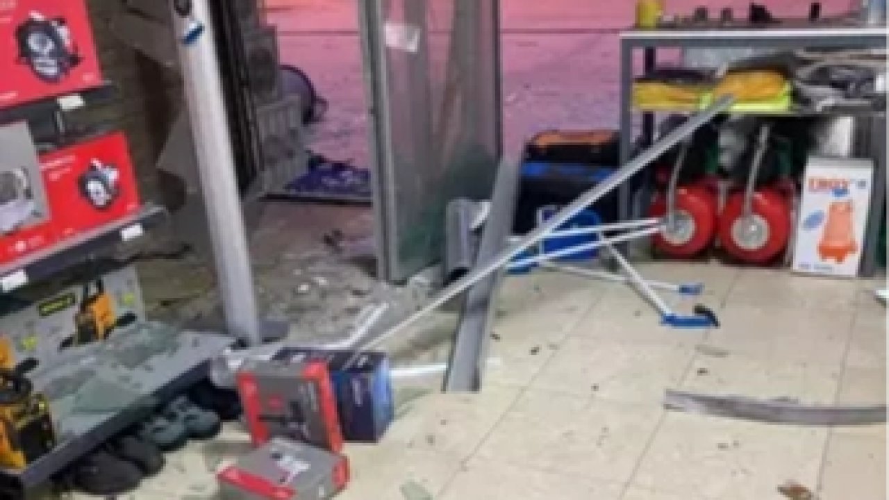 Şile Ağva'da işyerine patlayıcı saldırı!