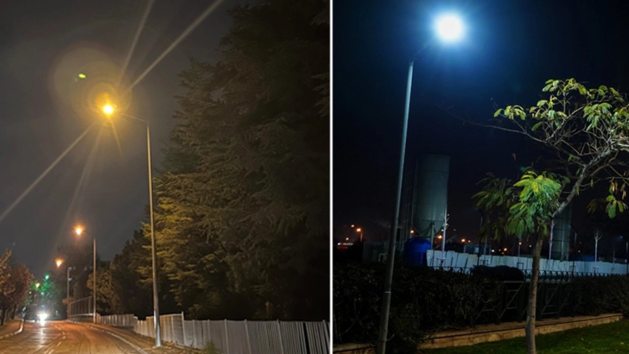 Sokak lambalarında UEDAŞ'tan LED dönüşüm