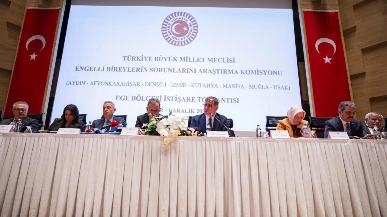 TBMM Engelli Bireylerin Sorunlarını Araştırma Komisyonu Ege&#039;de