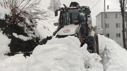 Trabzon Büyükşehir'in kış mesaisi başladı