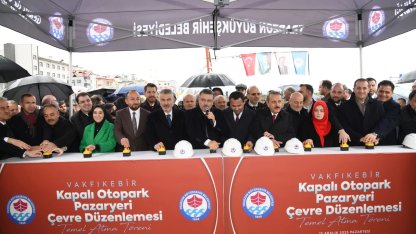 Trabzon Vakfıkebir’e modern pazaryeri ve otopark