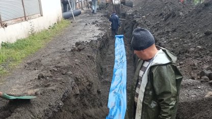 Trabzon'da Hacıköy’e altyapı hamlesi