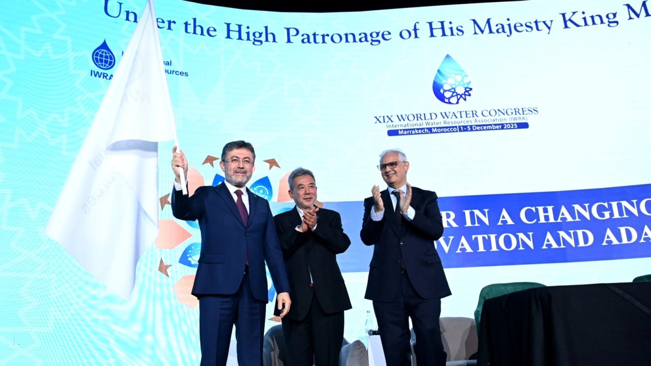 Türkiye, bayrağı Fas&#039;ta devraldı! 20. Dünya Su Kongresi 2027’de İstanbul’da