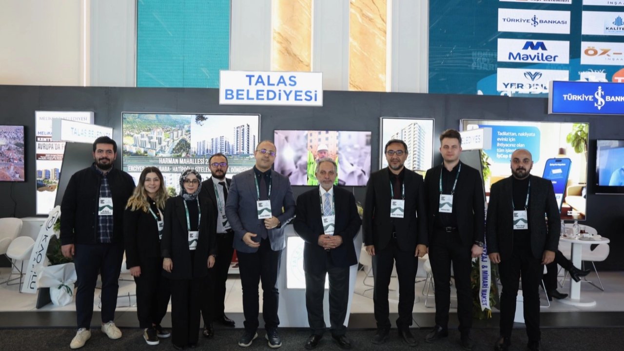 Yapı Fuarı'nda Kayseri Talas'a tam not