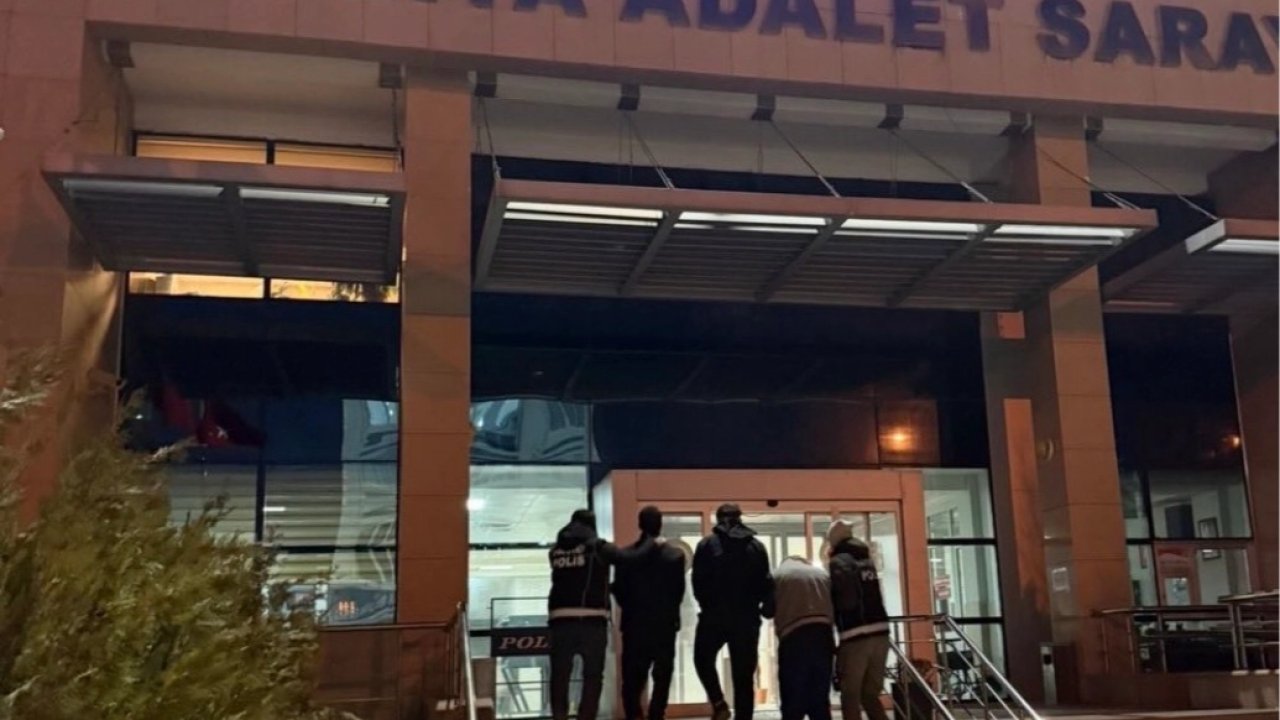 Adıyaman Kahta'da uyuşturucuya 4 tutuklama