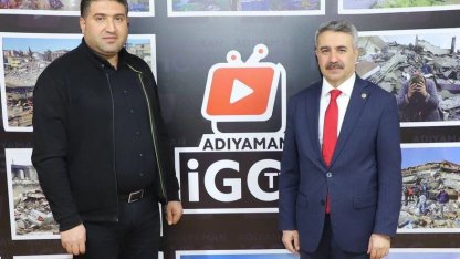Adıyaman Milletvekili Alkayış ve AK Parti yönetiminden İGC’ye ziyaret