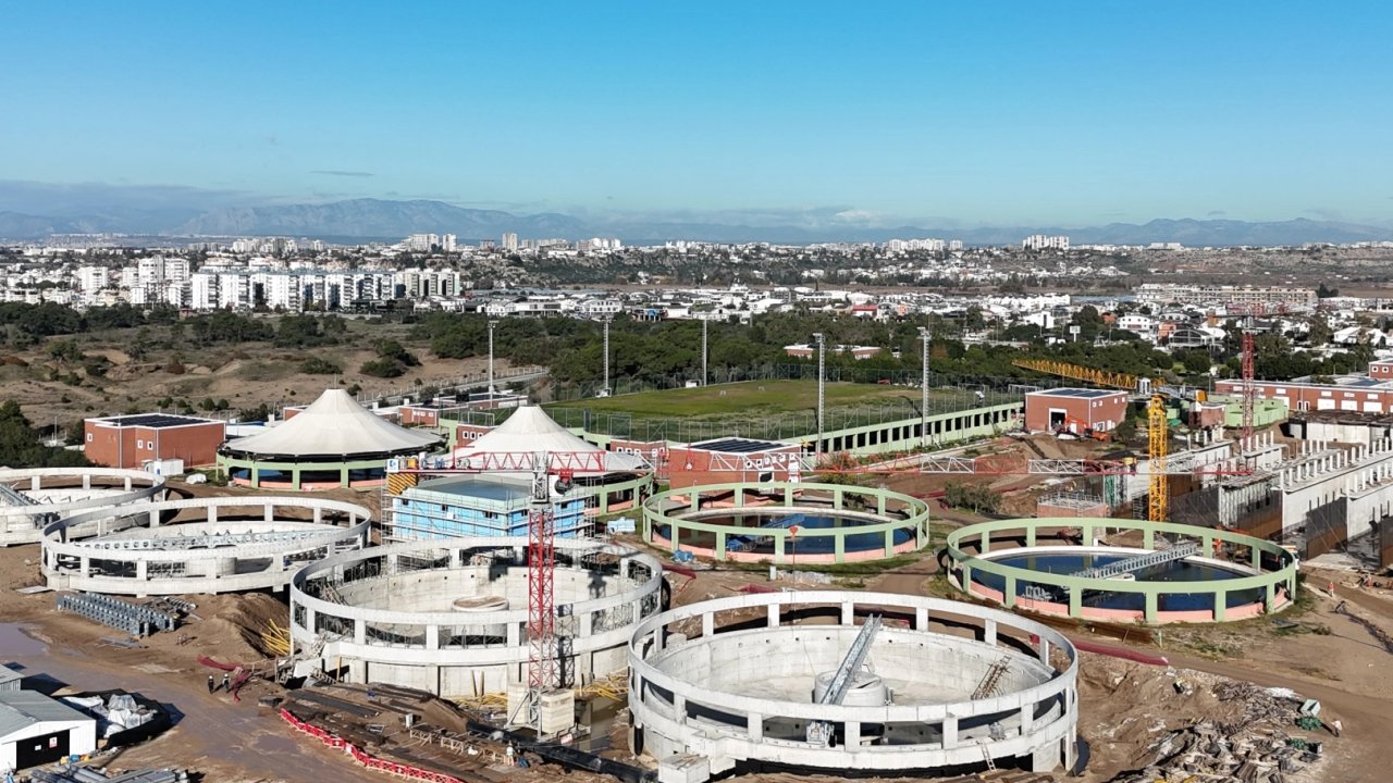 Antalya'da Lara Atıksu Arıtma Tesisi kapasitesi iki katına çıkacak