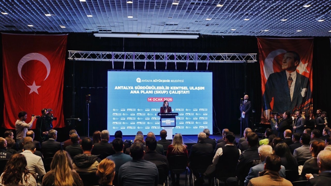 Antalya’da sürdürülebilir ulaşım çalıştayı düzenlendi