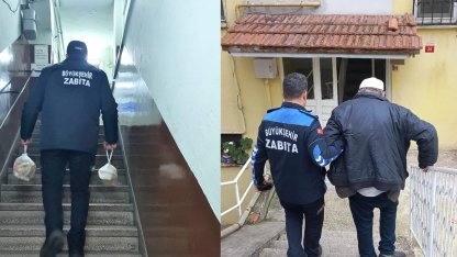 Balıkesir'de soğuk havada vatandaşa destek