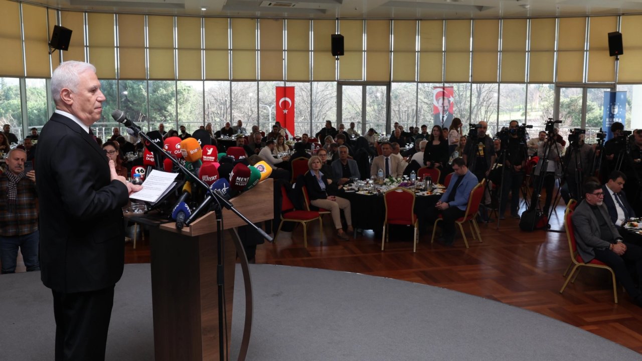 Başkan Bozbey, basın mensuplarıyla buluştu