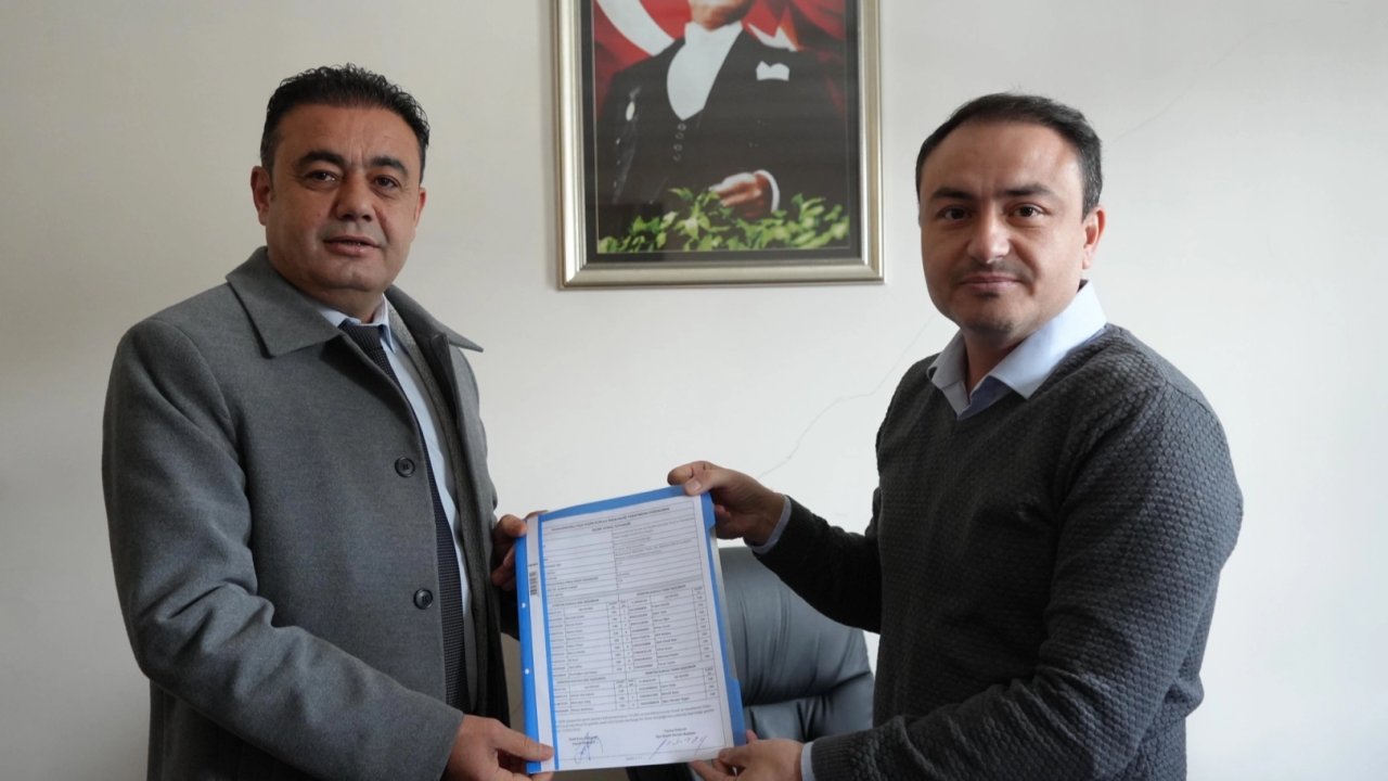 Başkan Mustafa Çiçek görevine resmen başladı