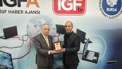 Başkan Tak’tan İGFA'ya anlamlı ziyaret