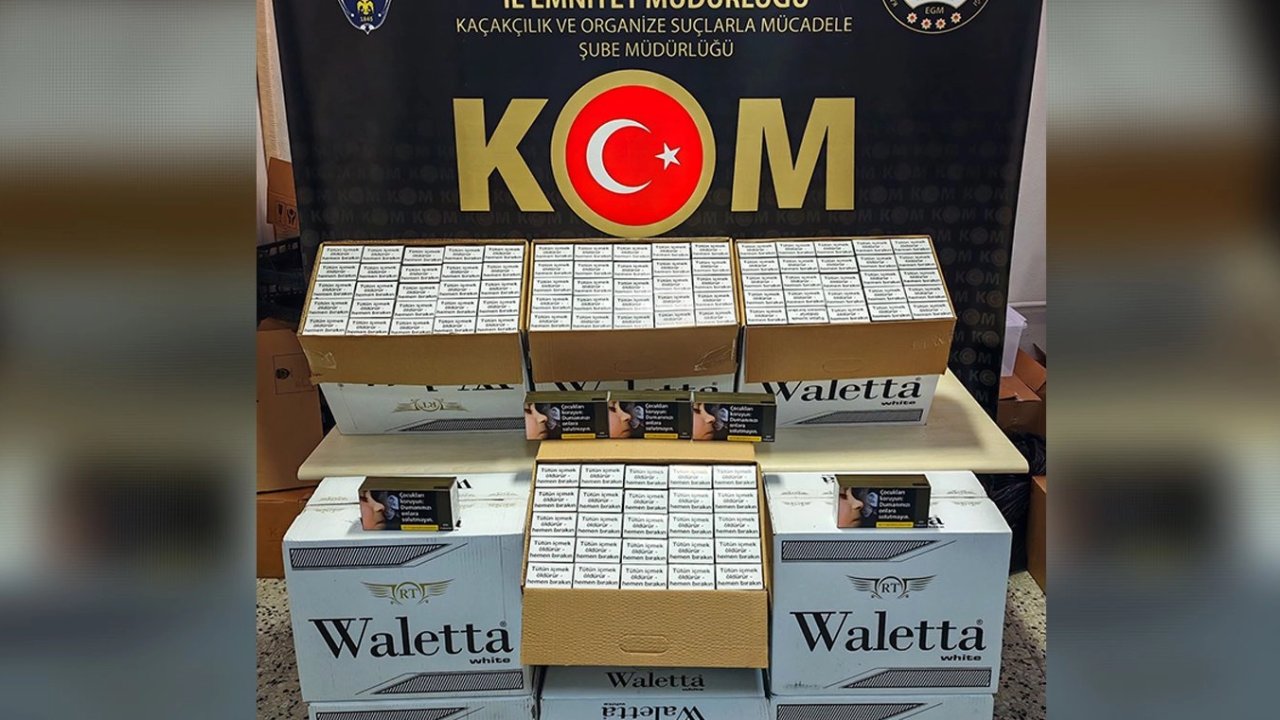 Bilecik'te 100 bin bandrolsüz makaron ele geçirildi