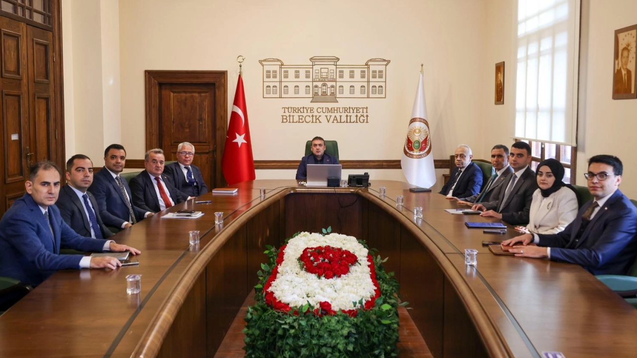 Bilecik'te Vali Sözer ilçe koordinasyonunda