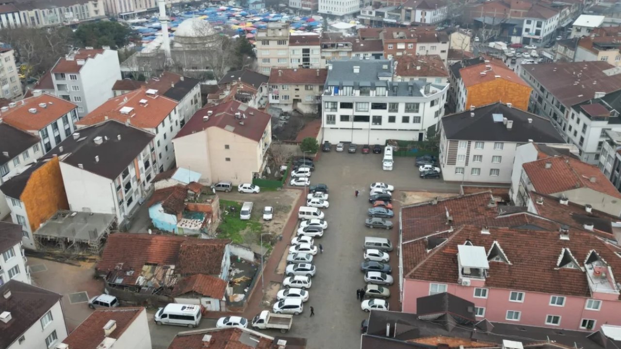 Bursa İnegöl'de 46 araçlık otopark hizmete girdi