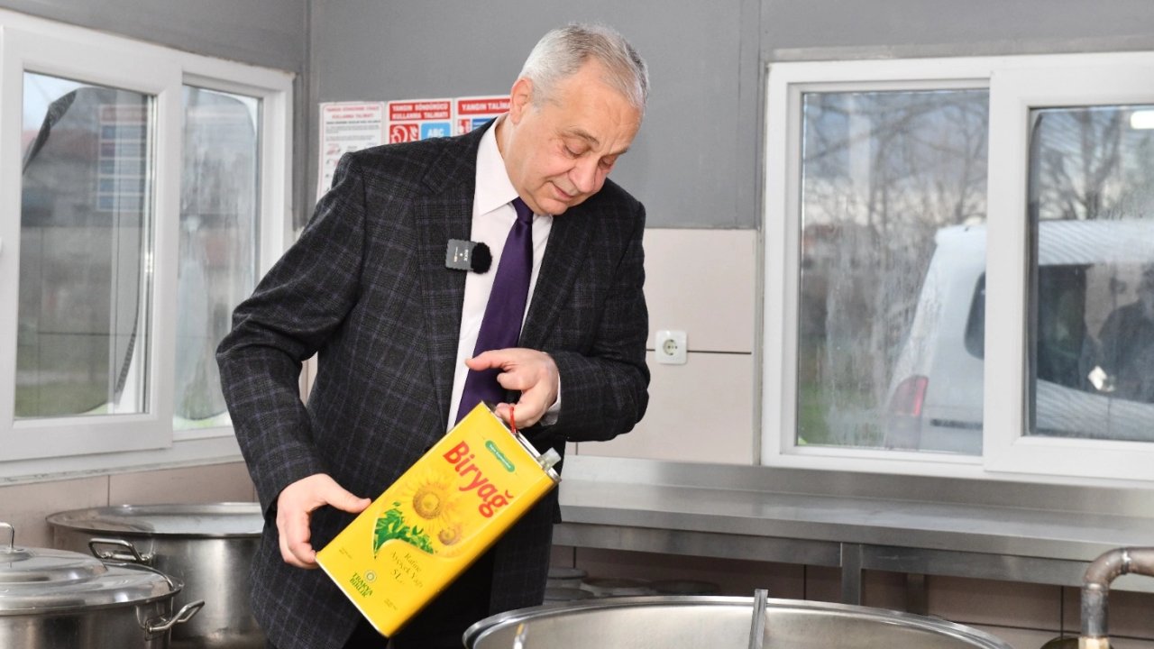 Bursa Mustafakemalpaşa'da tarladan sofraya dayanışma