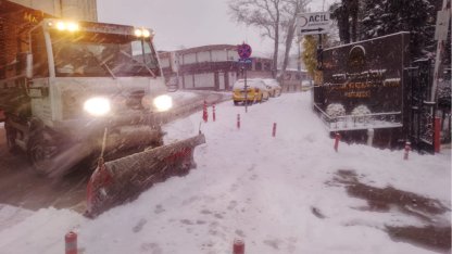 Bursa Osmangazi’de kar yağışına hızlı ve etkin müdahale
