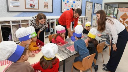 Bursa Osmangazi'de minikler ekmeğin hikayesini öğrendi