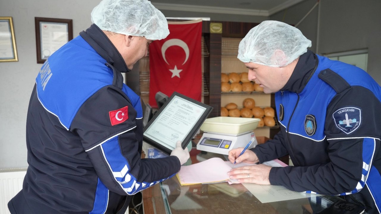 Bursa Yenişehir'de fırınlara sıkı denetim... YESAŞ'a hijyen cezası!