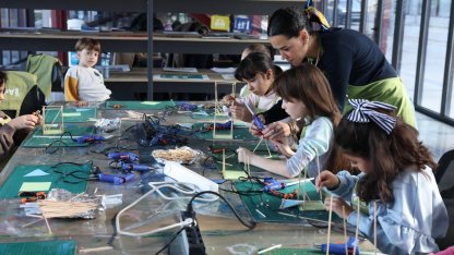 Bursa'da Nilüferli çocukların tatili dolu dolu geçiyor