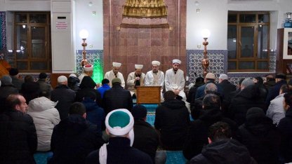 Bursa'da yılın ilk sabah namazında buluştular