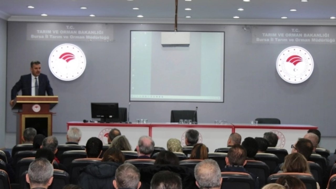 Bursa’da zirai ilaç kullanımını azaltacak B-Reçete tanıtıldı