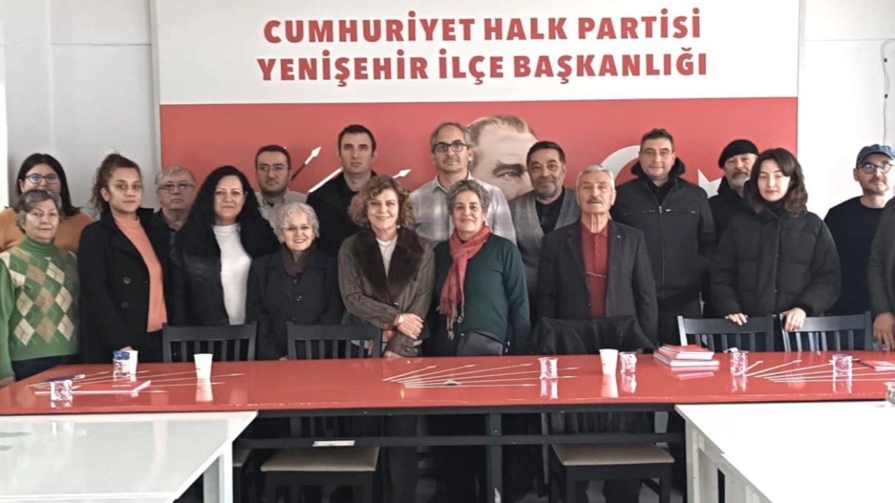 CHP Yenişehir'de 'Temel Üye Eğitimi' ilgi gördü