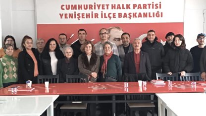 CHP Yenişehir'de 'Temel Üye Eğitimi' ilgi gördü