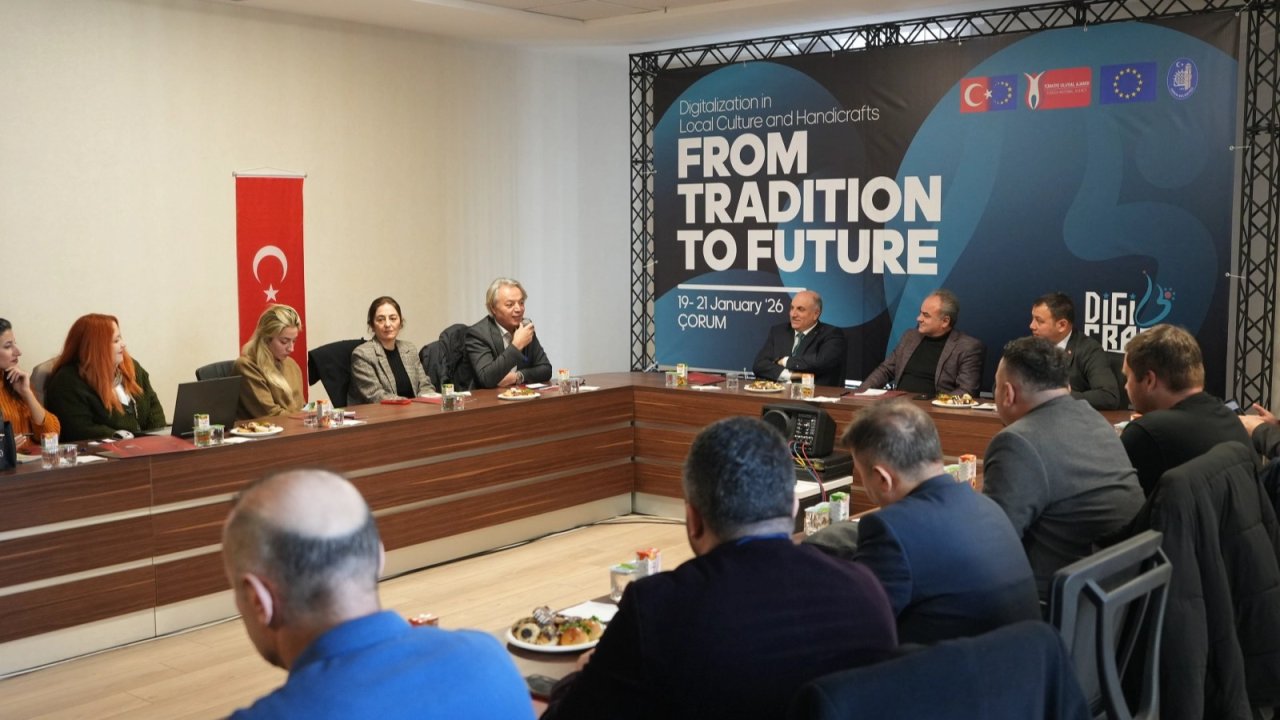 Çorum’da “DigiCRAFT” projesi başladı