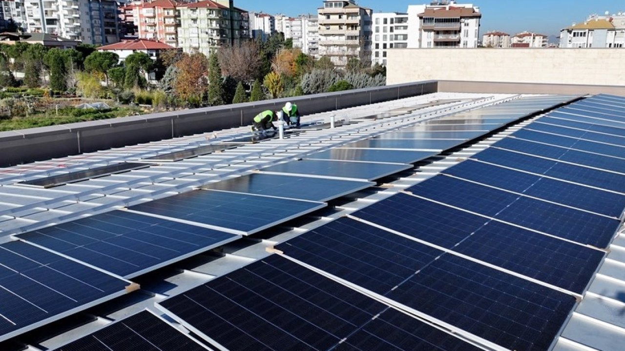 Denizli çatıları GES'le kazandırıyor