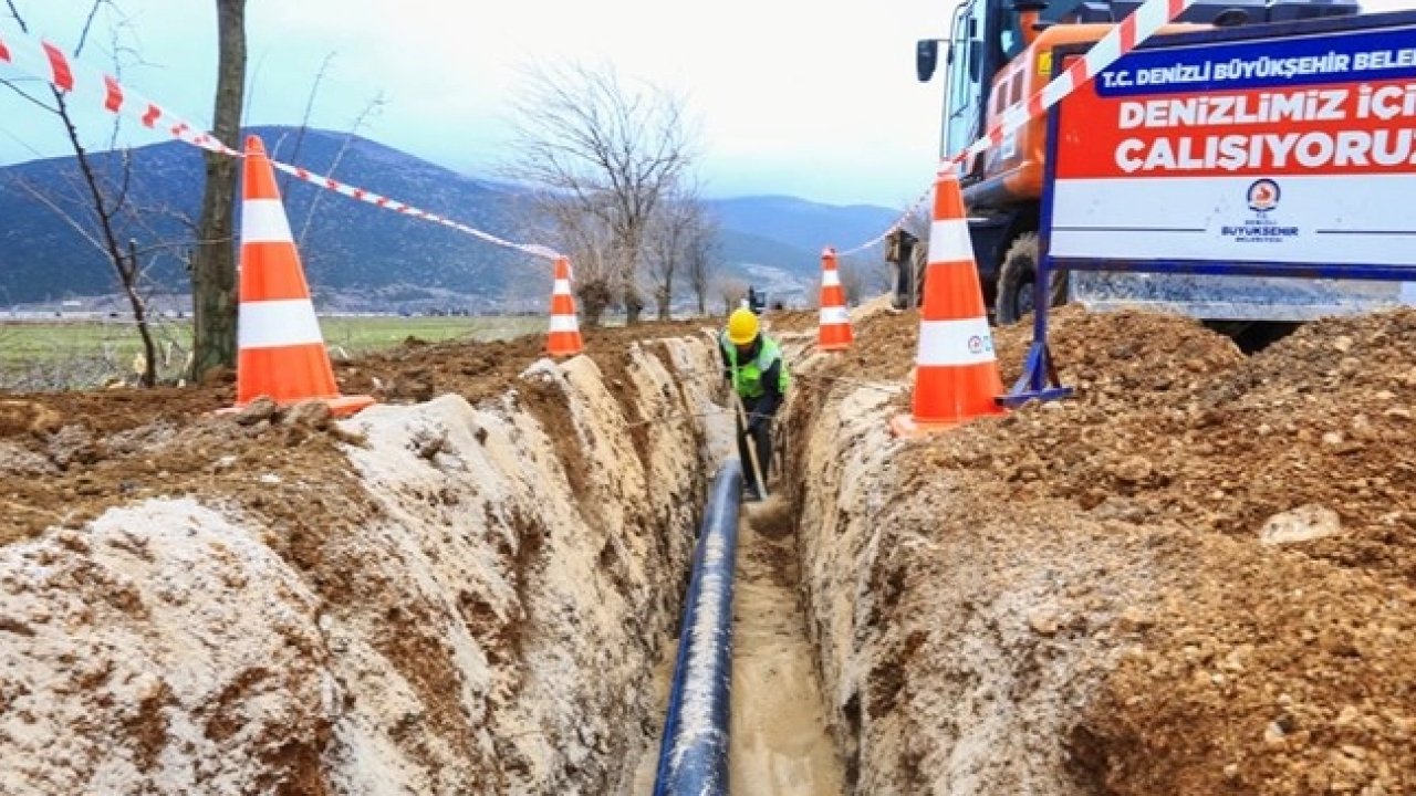 Denizli'de Yassıhöyük sağlıklı suya kavuşuyor