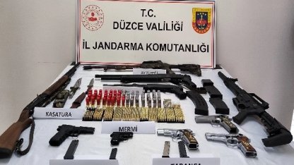 Düzce'de jandarmadan operasyon